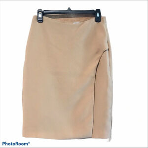 Opening Ceremony Tan Brown Slit Skirt, size 4